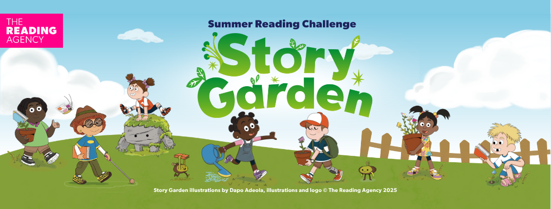Summer Reading Challenge 2025 Story Garden